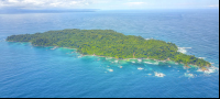 Cano Island Aerial View
 - Costa Rica