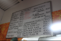 Sancho Taqueria Board Menu
 - Costa Rica