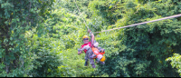 Staff With A Child Ziplining
 - Costa Rica