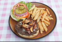 Special Burger At Burger Rancho
 - Costa Rica