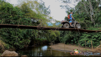 atv nosara tour crossing bridge
 - Costa Rica