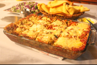 lasagna dinner 
 - Costa Rica