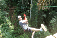 jungle adventure tarzan swing 
 - Costa Rica