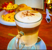 Cafe Monka Capuccino
 - Costa Rica