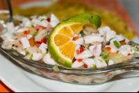 Ceviche With Lime Puerto Jimenez Restaurante Carolina
 - Costa Rica