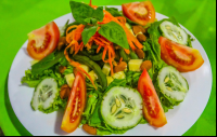 House Salad At Agua Dulce Resort
 - Costa Rica