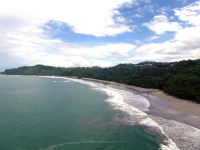 espadilla beach birds eye 
 - Costa Rica