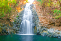 Montezuma Waterfall At The Beginning Of Summer
 - Costa Rica