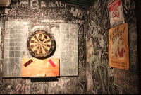 dart board
 - Costa Rica