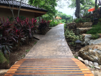 bridge at village 
 - Costa Rica