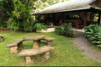 magellan inn courtyard recstaurant 
 - Costa Rica