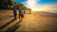 Hiking To The Hatchery In Playa Piro
 - Costa Rica