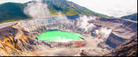 Crater Poas Volcano  National Park
 - Costa Rica