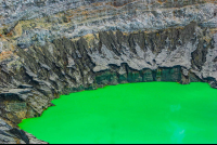 crater closeups poas volcano 
 - Costa Rica