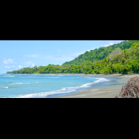 hike from sirena to la leona ranger station corcovado national park beach
 - Costa Rica