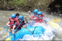 pacuare river splashed 
 - Costa Rica