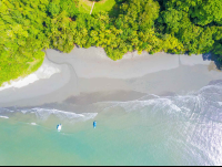 violin island aerial view 
 - Costa Rica