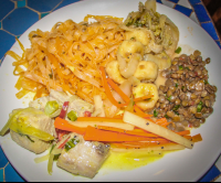 Pasta Lentels Fish And Vegetables
 - Costa Rica