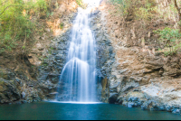 Lower Montezuma Waterfall Front View
 - Costa Rica