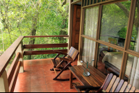 jungle beach hotel balcony 
 - Costa Rica