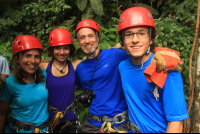 safari canopy tour photogenic family 
 - Costa Rica