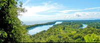 View From Cerro Tortuguero Tortuguero
 - Costa Rica