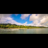 backwash shore on a sup lesson
 - Costa Rica