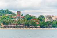 Tamarindo Beach Front View From The Marlin Del Ray Catamaran
 - Costa Rica