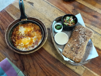 Shakshuka Feast Complete Olam Restaurant Santa Teresa Extra
 - Costa Rica