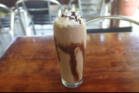 Organic Chocolate Banana Smoothie
 - Costa Rica