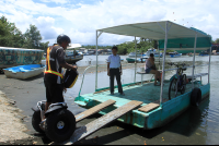 segway tour on ferry 
 - Costa Rica