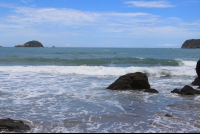 playa playitas manuel antonio rocky area 
 - Costa Rica