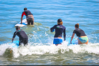Getting Inside Sombrero Beach Pollo Surf School Matapalo
 - Costa Rica