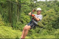 titi canopy tour line 
 - Costa Rica