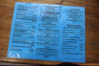 Sancho Taqueria Menu
 - Costa Rica