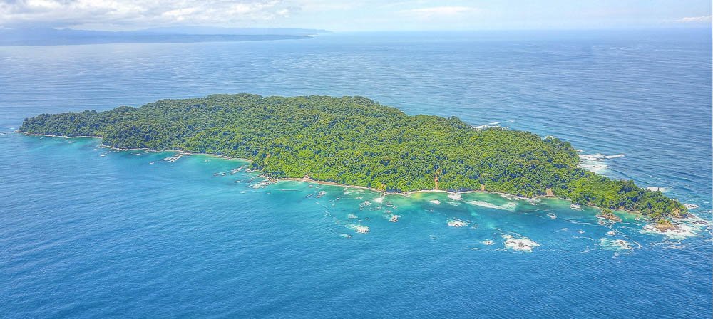 cano island aerial view
 - Costa Rica