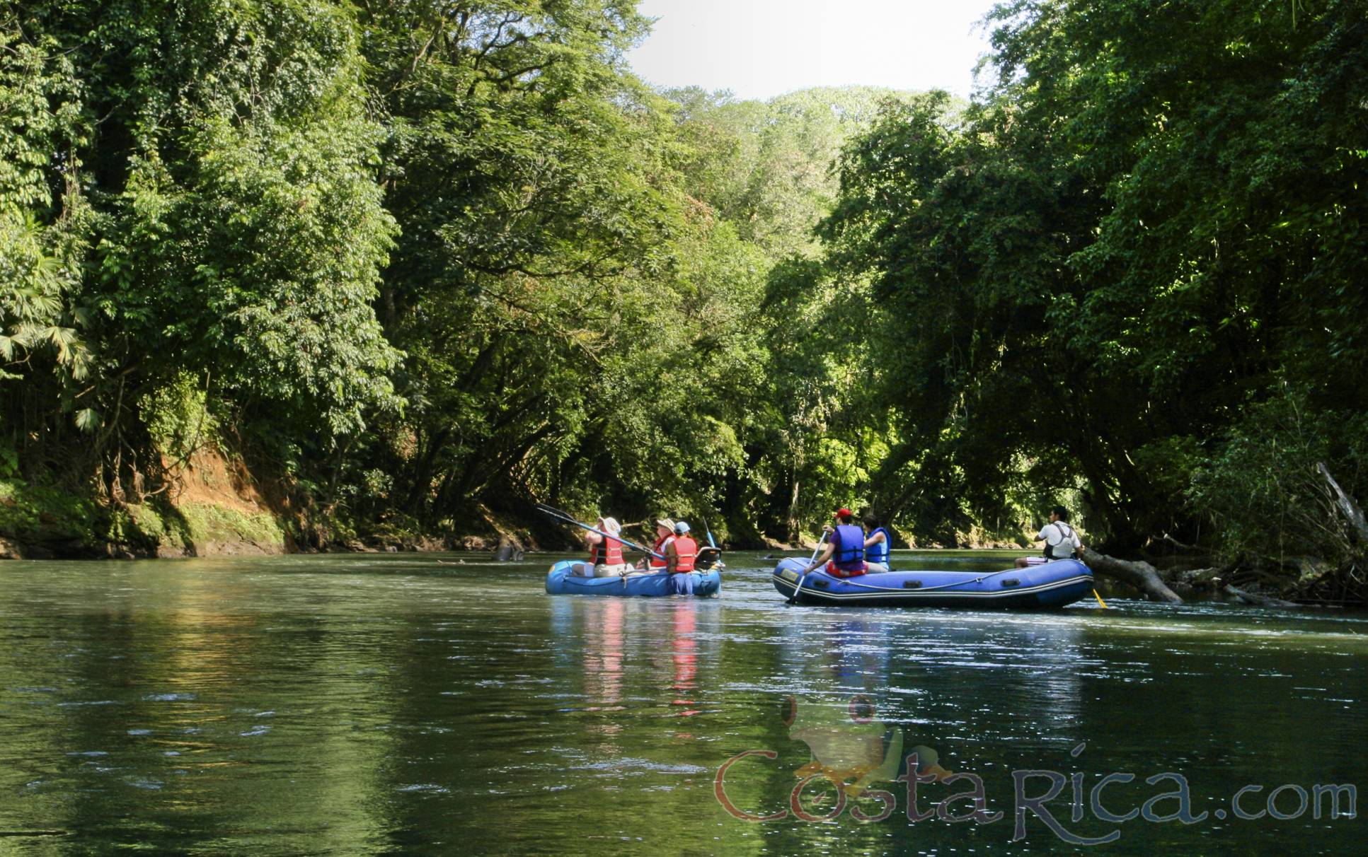 floating on penas blancas river 
 - Costa Rica