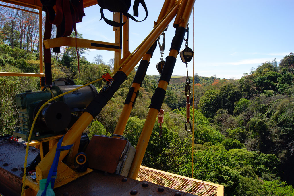 Bungee rig and view
 - Costa Rica