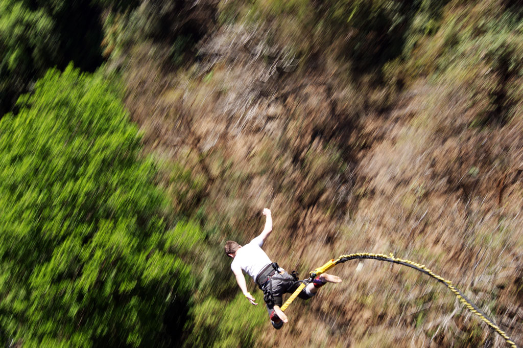 Bungee mid air
 - Costa Rica