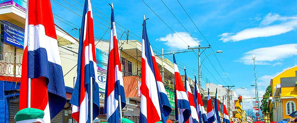 independence day national flag
 - Costa Rica