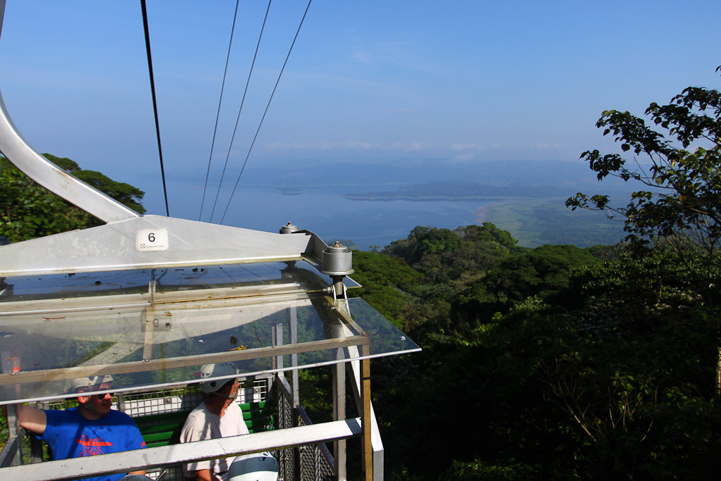 skytrek gondola views 
 - Costa Rica