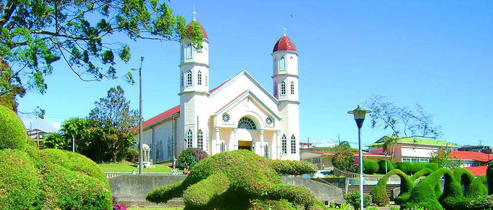 church blue skies zarcero church
 - Costa Rica