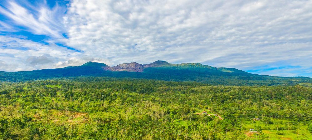 rincon de la vieja volcano aerial view from the western side
 - Costa Rica