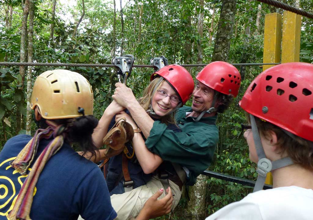 Zip Lining Sarapiqui: A Family Adventure