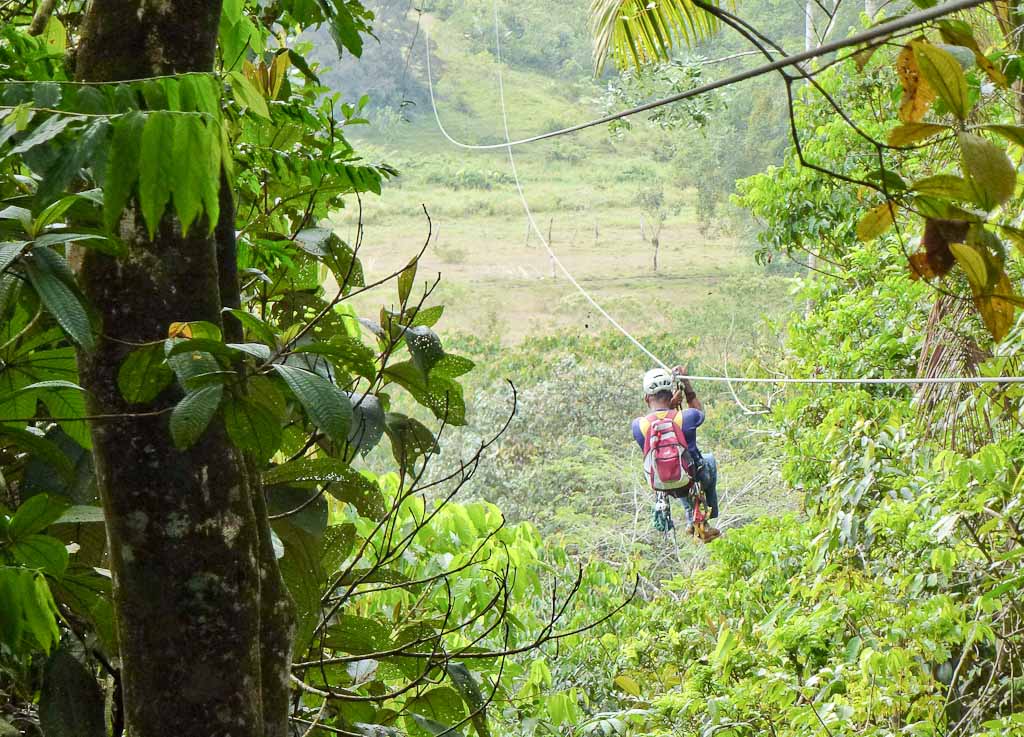 canopy tour sarapiqui last line 
 - Costa Rica