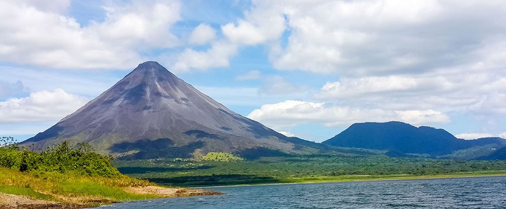 arenal volcano view from lake arenal 
 - Costa Rica