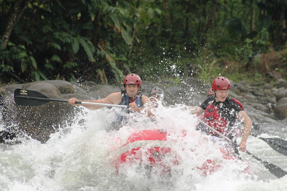 Rafting the upper Sarapiqui