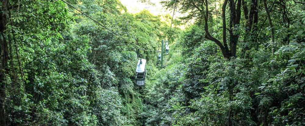 rainforest adventures aerial tram top 
 - Costa Rica