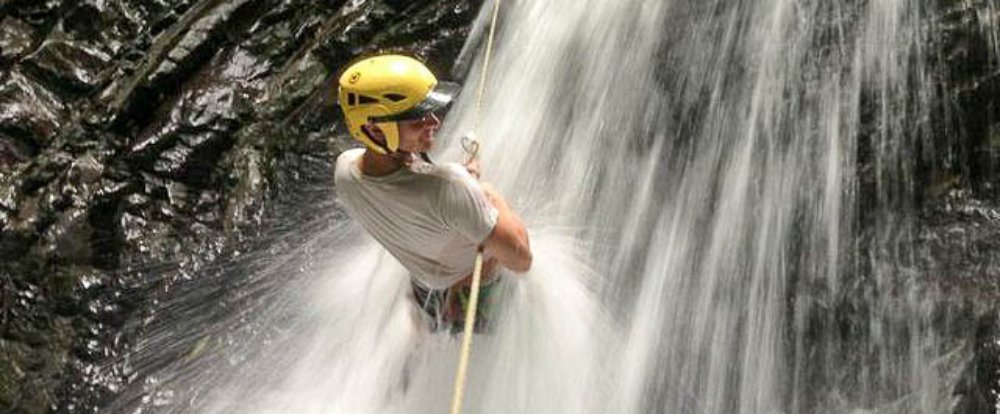 costa canyoning waterfall 
 - Costa Rica