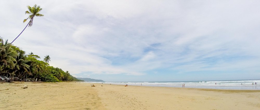 surfing lesson at playa hermosa santa teresa
 - Costa Rica